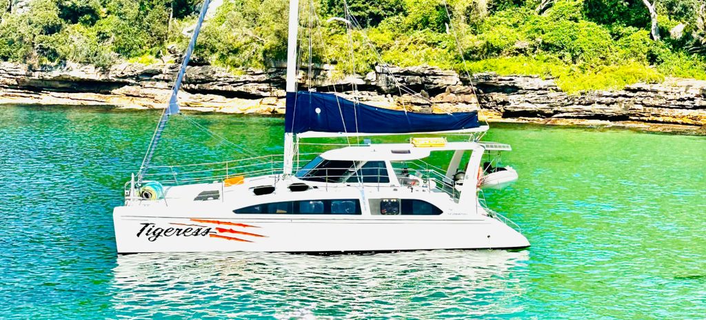 Tigeress Catamaran Sydney Harbour