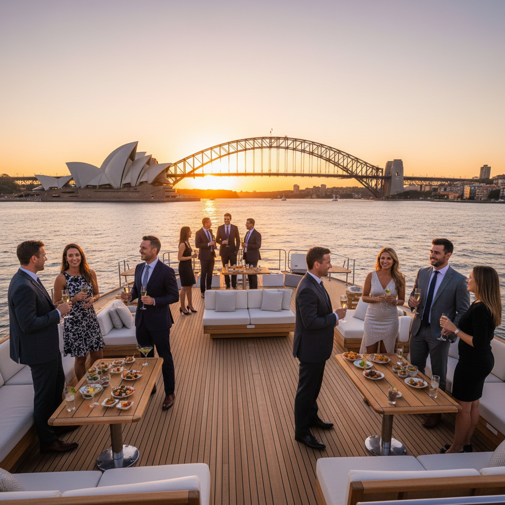 Client Entertainment Sydney Harbour Hero