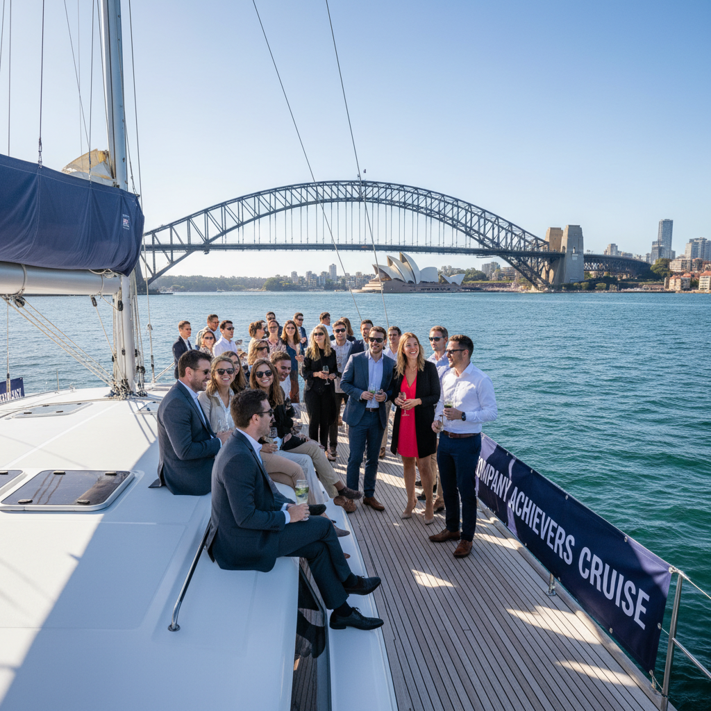 Corporate Team Building Catamaran Sydney