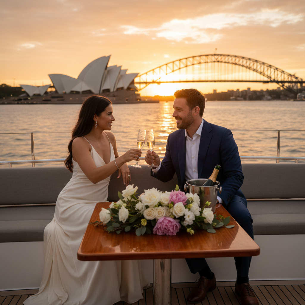 Engagement Party Catamaran Hire