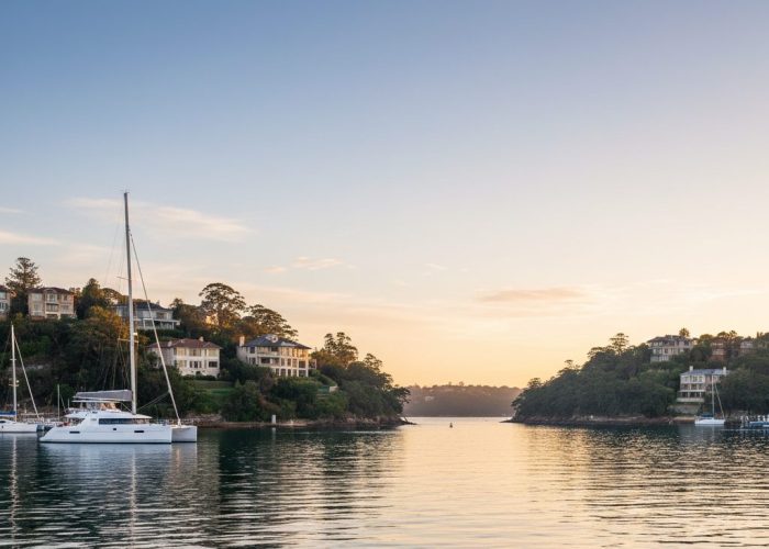 Rose Bay Marina Sydney private catamaran boat hire
