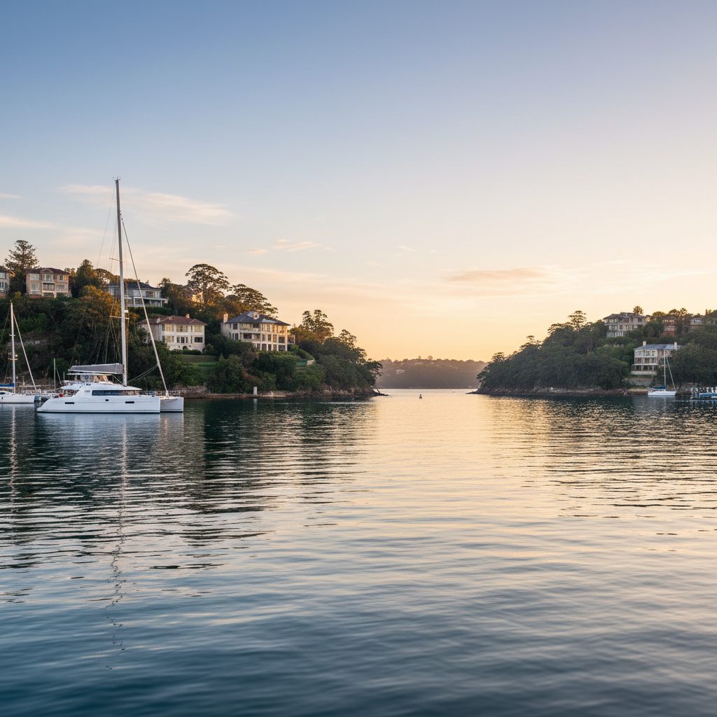 Rose Bay Marina Sydney private catamaran boat hire