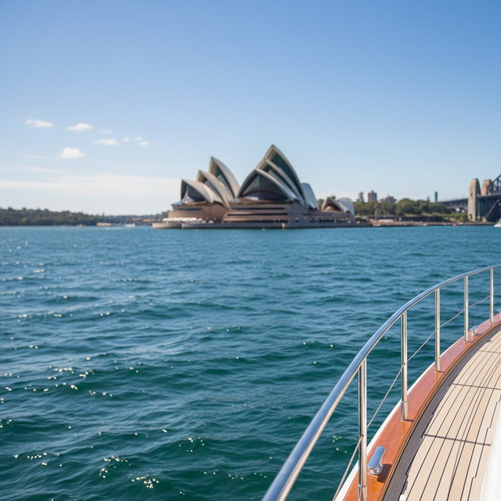 Catamaran hire Sydney Harbour private events