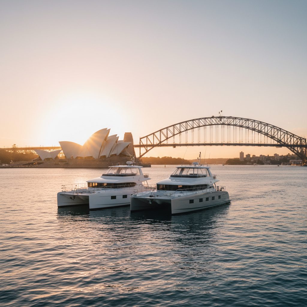 How to choose catamaran Sydney Harbour event