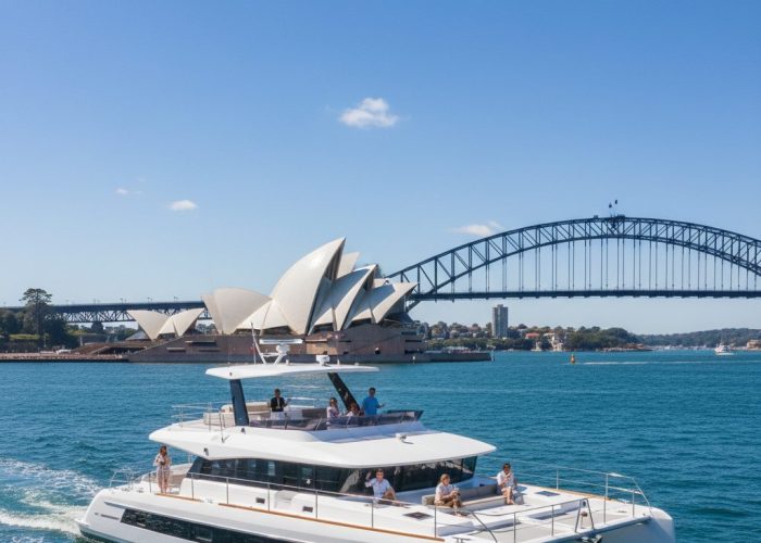 Why catamarans are perfect for Sydney Harbour cruises