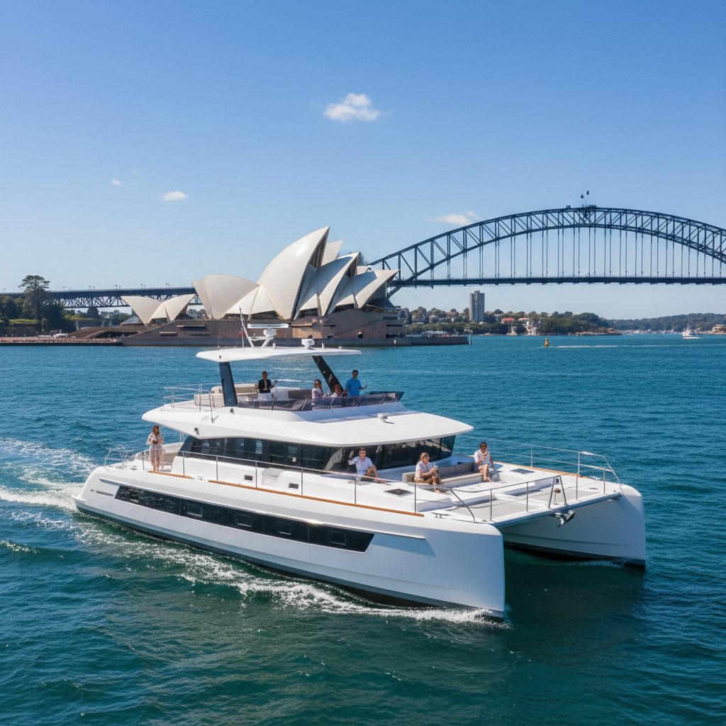 Why catamarans are perfect for Sydney Harbour cruises