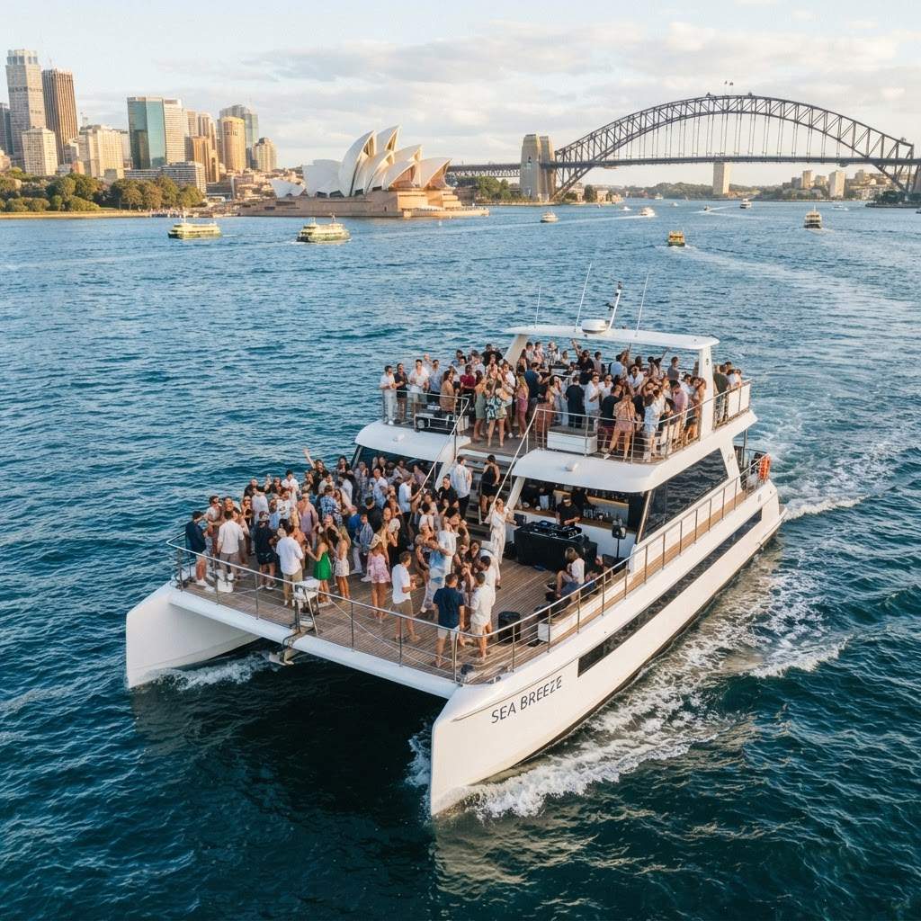 Sydney Harbour Boat Charter for 40 People: Which Vessel Fits Your Group?