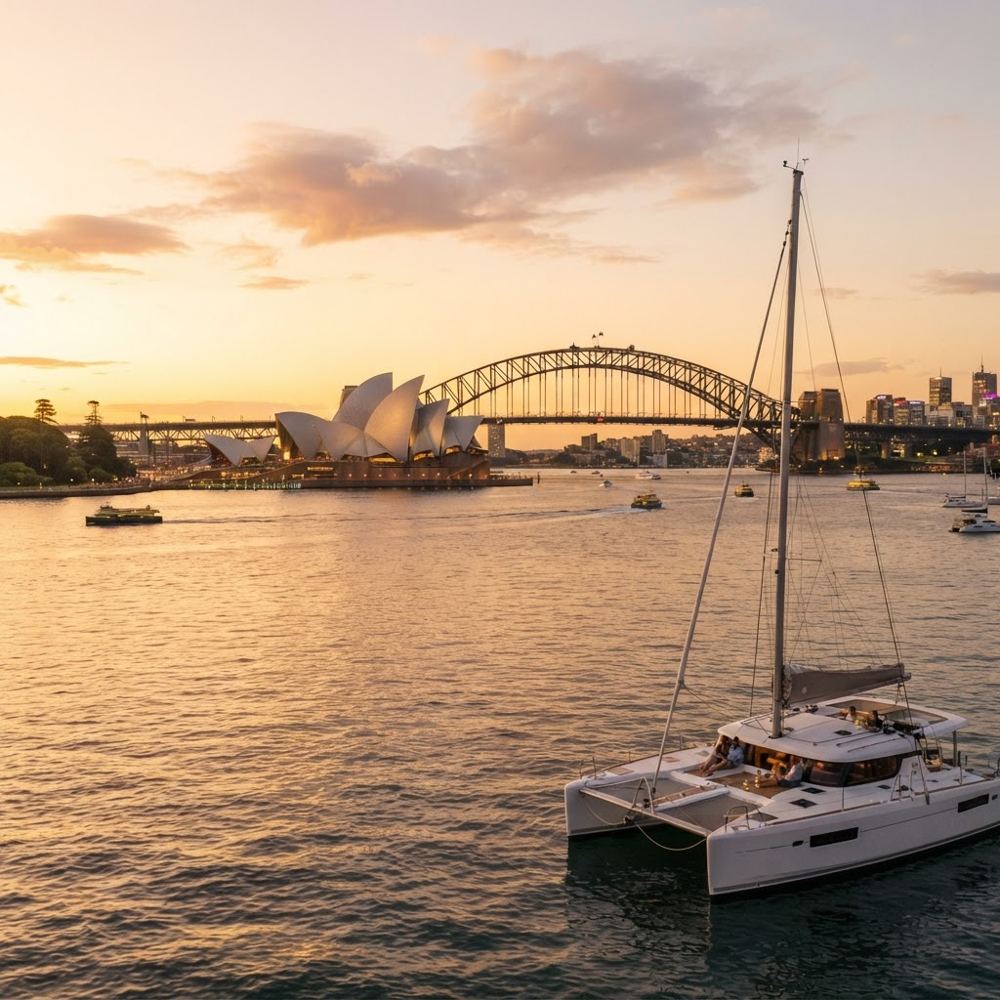 Sydney Harbour Opera House and Harbour Bridge