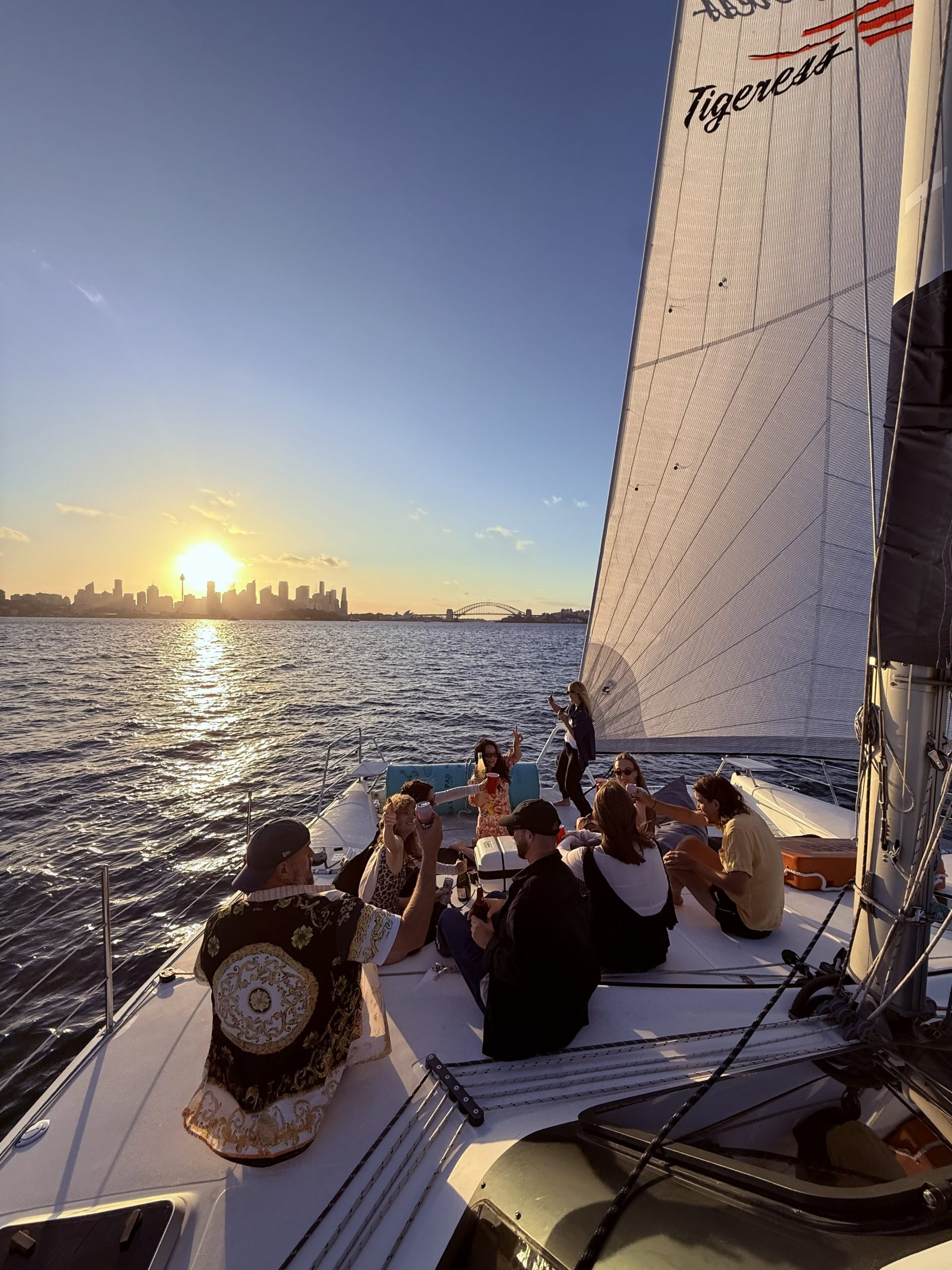 Sydney Harbour sunset boat charter experience